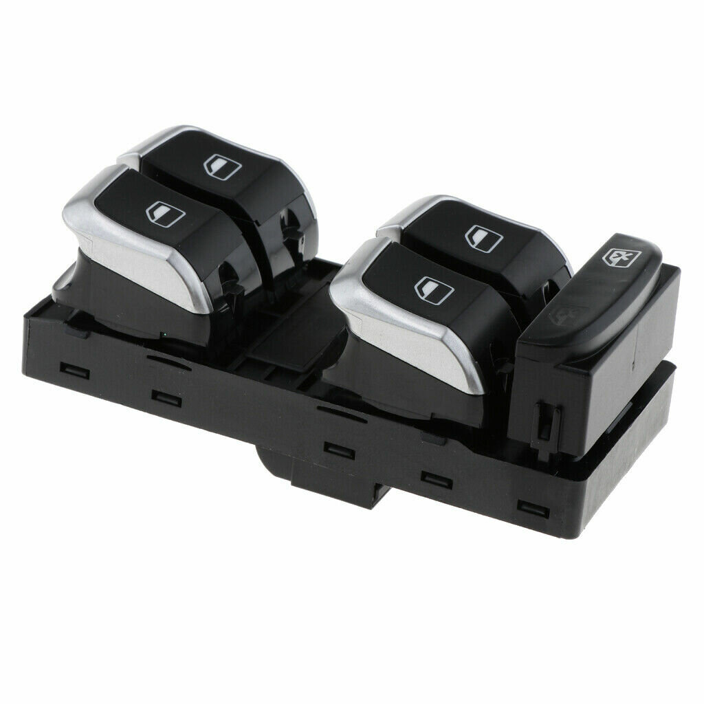AUDİ S4 2008-2012 CAM AÇMA DÜĞMESİ ÖN DÖRTLÜ KROM - resim 1