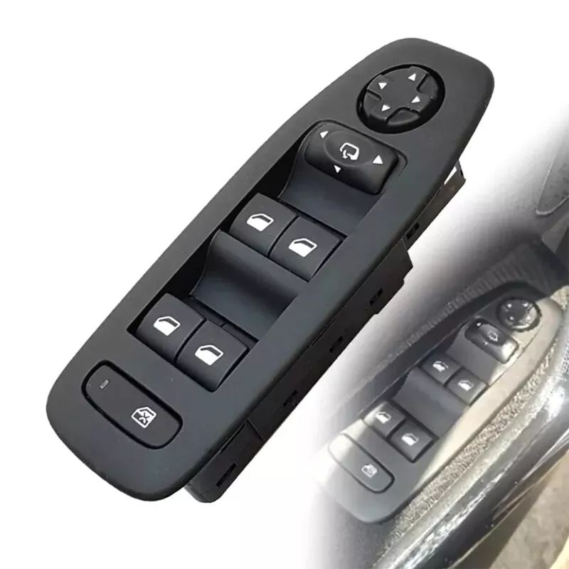 Peugeot 208 2013 - 2018 Sol Dörtlü Cam Açma Düğmesi-96749624ZD-1