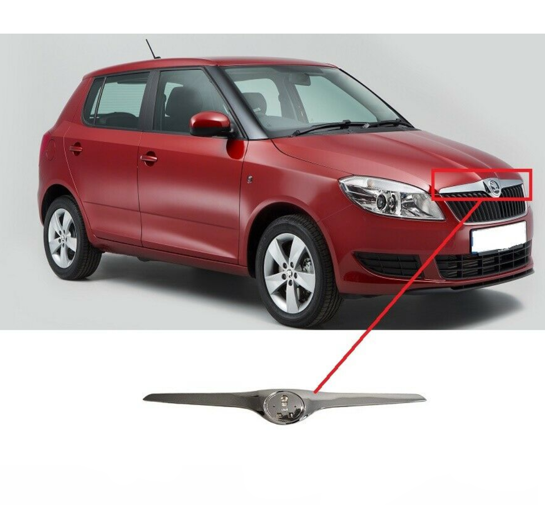 SKODA ROOMSTER 2011 - 2015 ÖN MOTOR KAPUT ARMASI KROM - resim 1