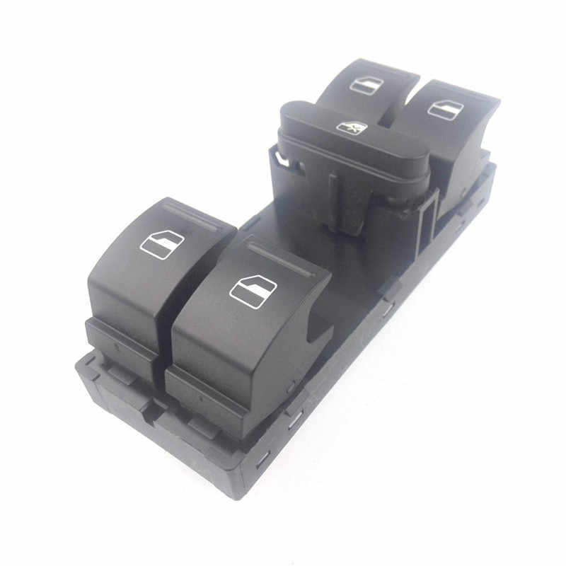 VOLKSWAGEN GOLF 6 2004 - 2012 DORT CAM ANAHTARI SİYAH RENK 10PIN - resim 1